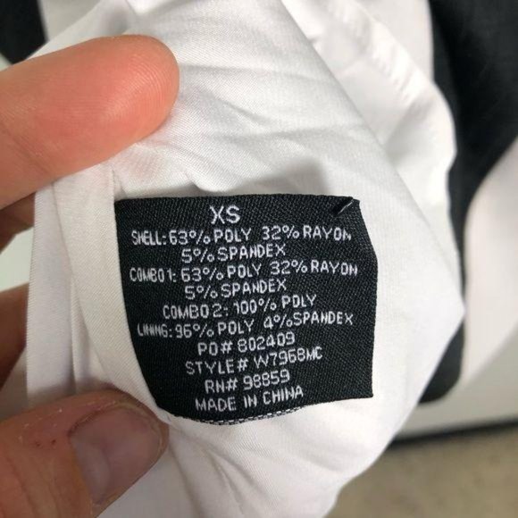 Walter Baker Black Fit Flare pockets career dress - Picture 5 of 8